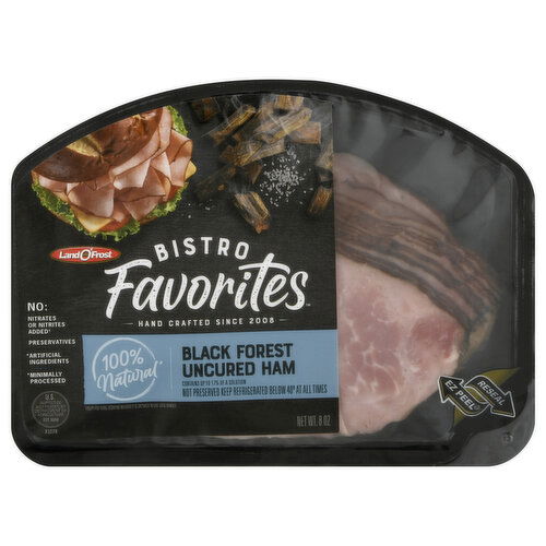 Land O'Frost Bistro Favorites Ham, Black Forest, Uncured