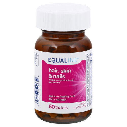 Equaline Multivitamin/Multimineral Supplement, Hair Skin and Nails, Tablets