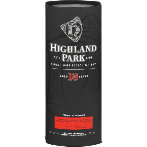 Highland Park Scotch Whisky, Single Malt