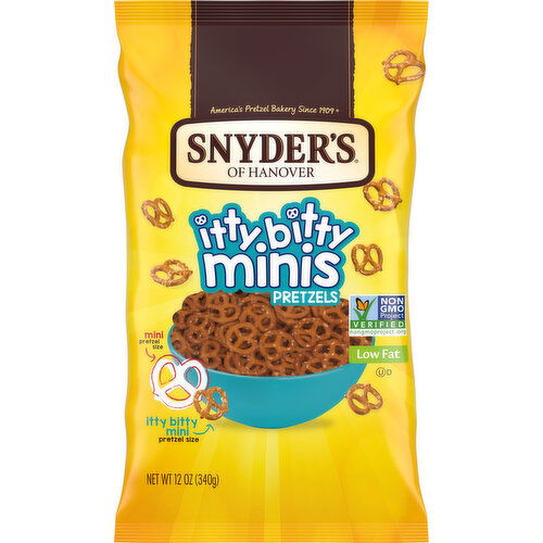 Snyder's of Hanover® Itty Bitty Minis Pretzels