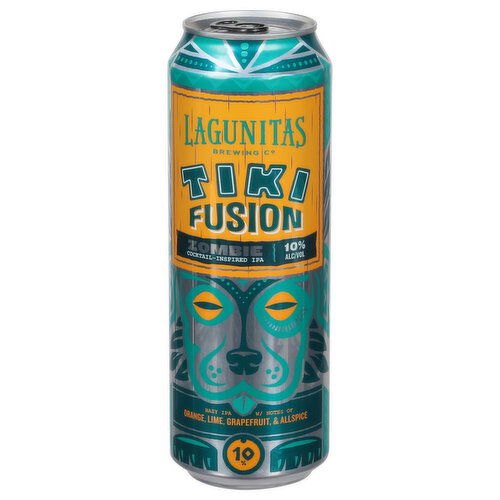 Lagunitas Brewing Co Beer, Zombie, Cocktail-Inspired IPA, Tiki Fusion