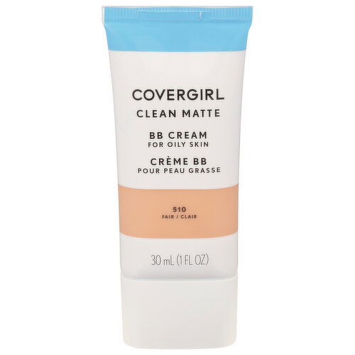 CoverGirl BB Cream, Clean Matte, Fair 510, for Oily Skin