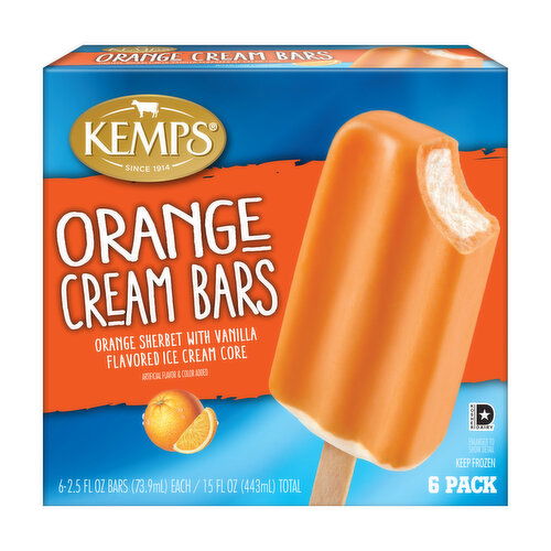 Kemps Orange Cream Bars