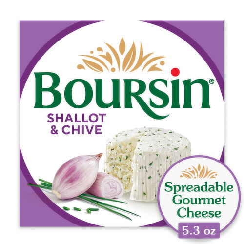Boursin Shallot & Chive Gourmet Cheese Spread