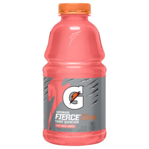 Gatorade Fierce Thirst Quencher, Fruit Punch + Berry