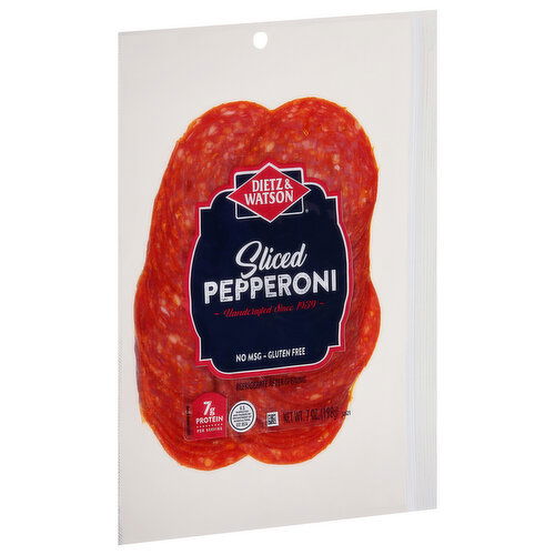 Dietz & Watson Pepperoni, Sliced