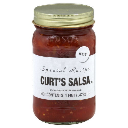 Curts Salsa Curt's Salsa, Hot