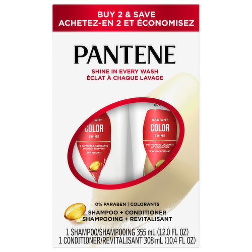 Pantene Shampoo + Conditioner