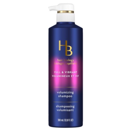 Hair Biology Full and Vibrant Volumizing Shampoo for Fine, Thin, Flat Hair