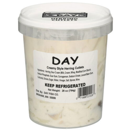 Day Creamy Style Herring Cutlets