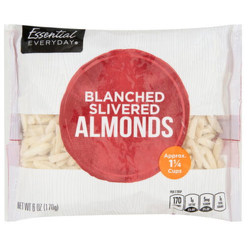 Essential Everyday Almonds, Blanched, Slivered