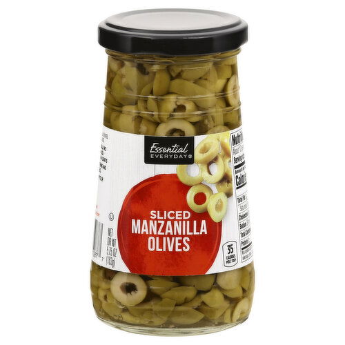 Essential Everyday Manzanilla Olives, Sliced