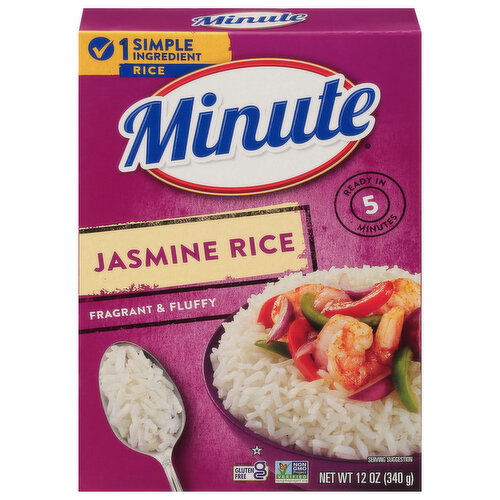 Minute Jasmine Rice, Fragrant & Fluffy