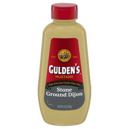 Gulden's Mustard, Stone Ground Dijon