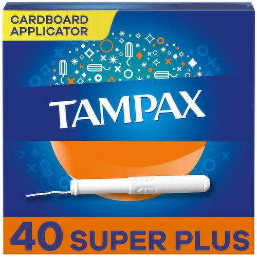 Tampax Fem Care Cardboard Tampons Super Plus Absorbency
