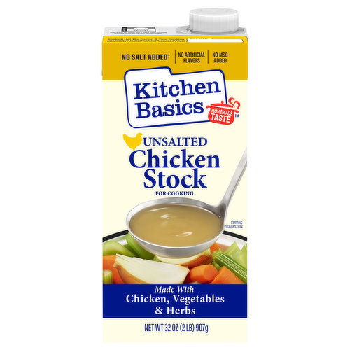 Kitchen Basics Chicken Stock, Unsalted