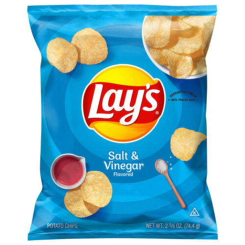 Lay's Potato Chips, Salt & Vinegar Flavored