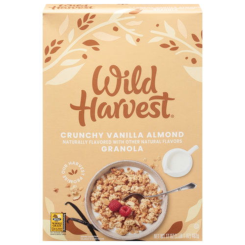 Wild Harvest Granola, Crunchy Vanilla Almond