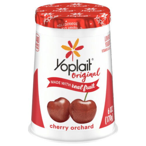 Yoplait Original Low Fat Cherry Orchard Yogurt