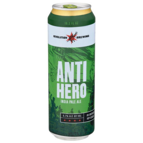 Revolution Brewing Beer, IPA, Anti Hero