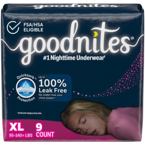 Goodnites Underwear, XL