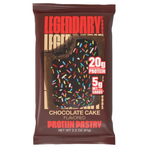 Legendary Foods Protein Pastry, Chocolate Cake