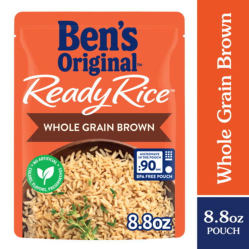 Ben's Original Ready Rice Brown Rice, Whole Grain