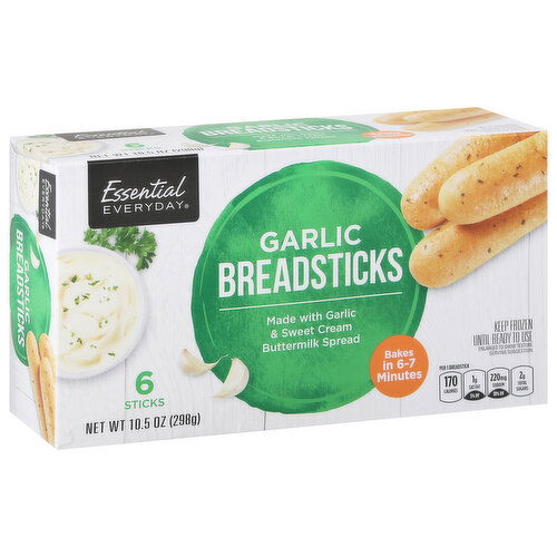 Essential Everyday Breadsticks, Garlic