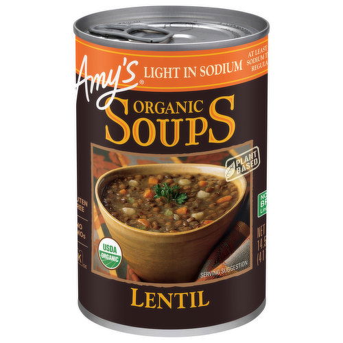 Amy's Soup, Organic, Lentil