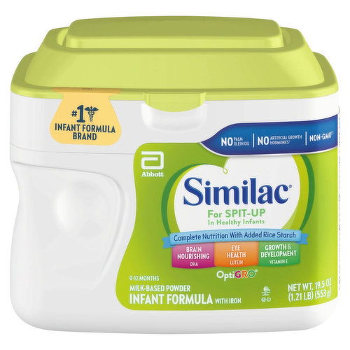 Similac Infant Formula with Iron, Milk-Based Powder