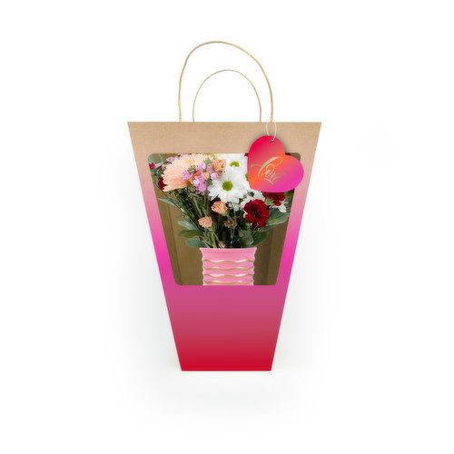 Cub Adore You Arrangement in Signature Bag