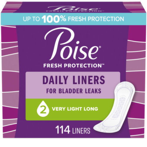 Poise Incontinence Panty Liners