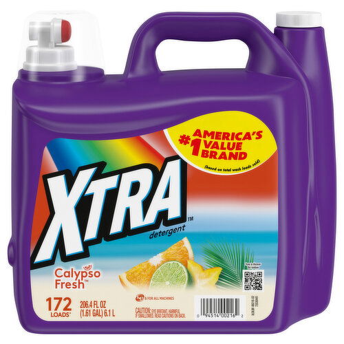 Xtra Detergent, Calypso Fresh