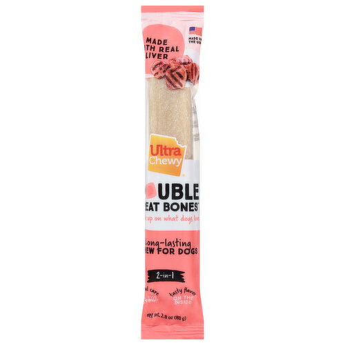 Ultra Chewy Double 2-in-1 Treat Bones