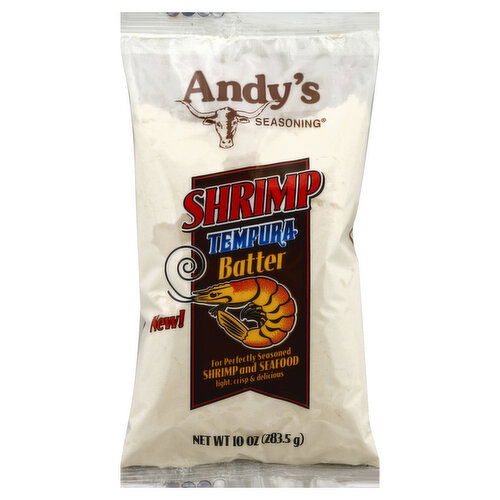 Andys Seasoning Tempura Batter, Shrimp