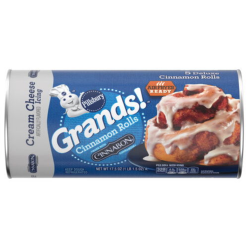 Pillsbury Grands! Cinnamon Rolls, Cream Cheese Icing, Deluxe