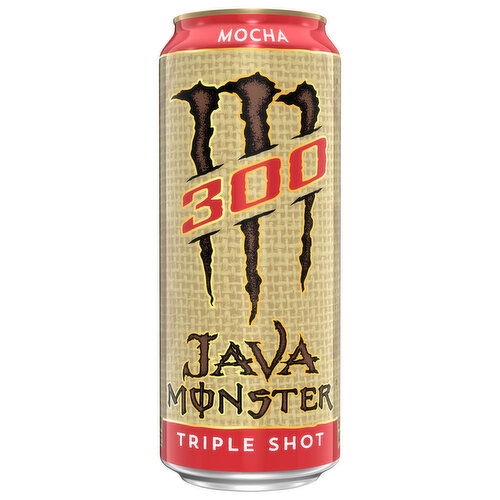 Java Monster 300 Energy Coffee, Triple Shot, Mocha