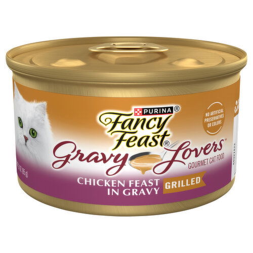 Fancy Feast Gravy Lovers Cat Food, Gourmet, Chicken Feast in Gravy