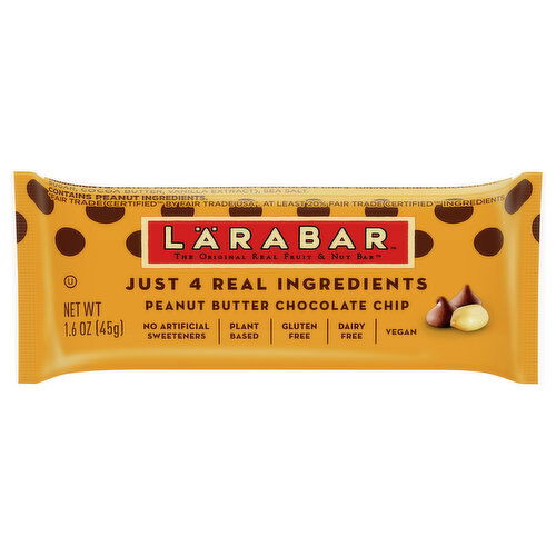 Larabar Fruit & Nut Bar, Peanut Butter Chocolate Chip