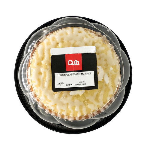 Cub Bakery Lemon Crème Cake