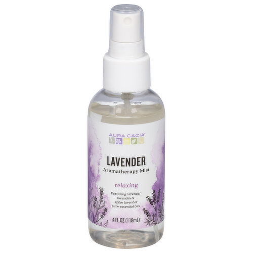 Aura Cacia Lavender Aromatherapy Mist, Lavender, Relaxing