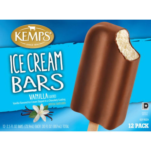 Kemps Vanilla Ice Cream Bars