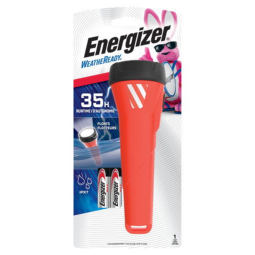 Energizer WeatheReady Flashlight, 55 Lumens