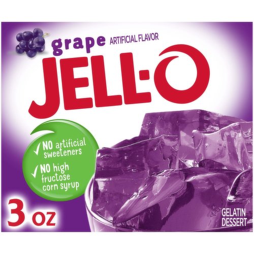 Jell-O Grape Gelatin Dessert Mix