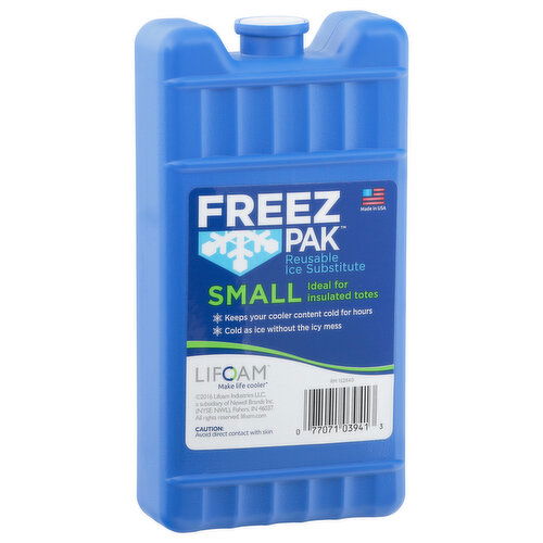 Freez Pak Ice Substitute, Reusable, Small