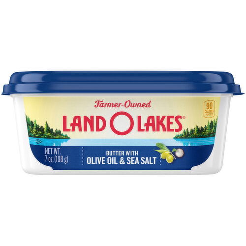 Land O Lakes Butter with Olive Oil & Sea Salt, Spreadable