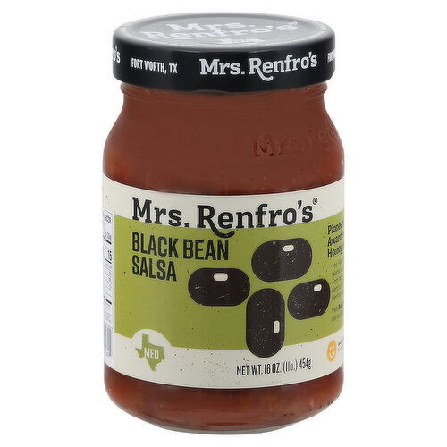 Mrs. Renfro's Salsa, Black Bean, Medium