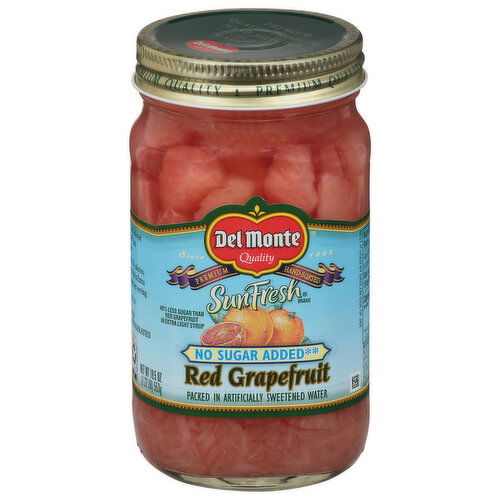 Del Monte SunFresh Red Grapefruit, No Sugar Added