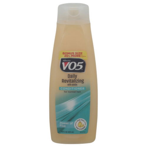 VO5 Alberto Conditioner, Daily Revitalizing, Bonus Size