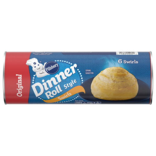 Pillsbury Dinner Roll Style Original Swirls